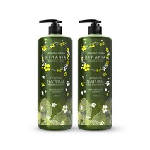 키라니아 보타니컬 두피샴푸 민트로즈마리향, 2개, 1000ml