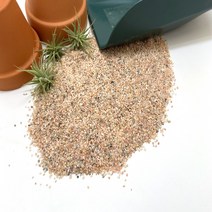 핑크사 핑크모래 가드닝 원예 식물 재료 마감재 장식 놀이터모래 장식 분재용, 500g