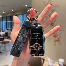 엘디엑크스 풀커버 벤츠키케이스 키홀더, C 타입, 블랙