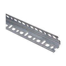 National Hardware N341-123 4021BC 슬롯 앵글 아연 도금 1-1/4