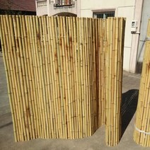 야외 대나무 파티션 발코니 칸막이 카페 조경 가림벽, 1mX2m