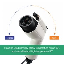 완속 급속 주행 충전기 가정용 전기차충전기 32a ev Charger type 1 전기, 16a 단상