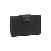 코치 아울렛 반지갑 블랙 여성 6390 SVDTV