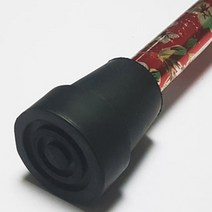 목발 지팡이고무캡 보행보조기고무, 1개