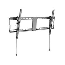 Monoprice 로우 프로파일 엑스트라 와이드 틸트 TV 벽 마운트 브래킷 LED TV용 109.2cm(43인치)에서 228.6cm(90인치) 최대 무게 69.9kg(150