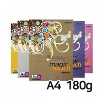 삼원특수지 매직터치 복사용지 머메이드지 180g 1포(10장), 7 연분홍색