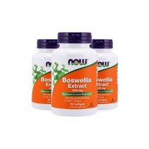 미국직배송 글루코사민 Now Foods 나우 푸드 보스웰리아 추출물 500 mg 90 소프트젤 3개 세트