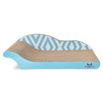 스크레칭 휴식공간 모던캣파리 오션블루 스크래쳐 스트레스해소 고양이장난감 집사생활