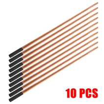 10pcs 공기 탄소 아크 Gouging 막대 전극 4-12mm Dia Carbones Copperclad 둥근 흑연 전극로드, 01 4mmx355mm