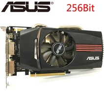 ASUS 비디오 카드 gtx 560 1gb 256bit gddr5 nvidia geforce gtx560용 그래픽 카드 gtx650 gtx 750보다 강력한 vga 카드 사용