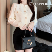 [플래퍼] FLAPPER 골드코코하트가디건_FB3SCD013C