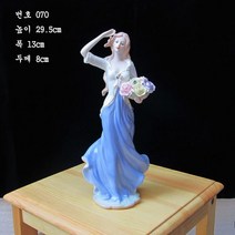 JINGHENG 스페인야드로인형 도자기인형 여름 세레나데 야드로, 070