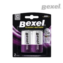 벡셀 망간 C형 건전지 카드형, 2개입, 5개