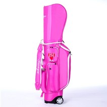 방수골프백 경량골프백 골프 가방 남성과 여성의 타이로드 표준 볼 백 잡아 그 클럽 가방 휴대용 대용량 볼 백, 로즈 레드