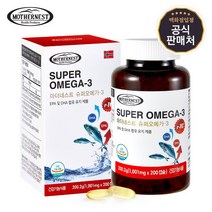 마더네스트 [마더네스트] 슈퍼오메가-3 r-TG 알티지 200캡슐 (6개월분), 선택완료, 단품없음