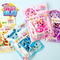 캐치티니핑 동글동글 비즈놀이 집콕놀이 어린이 미술 만들기 DIY, 랜덤