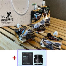 은화또바기 3주 숙성 흑마늘즙 80ml 30포 부모님 선물 흑마늘진액