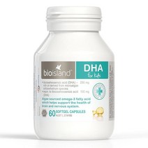호주직구 바이오 아일랜드 Dha 화이트 탑 Kids 60soft gel 2팩, 수량, 상세참조