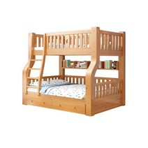 벙커침대 퀸 2층 SS 수납 철제, 더블서랍사다리책장매트리스2상부130하150