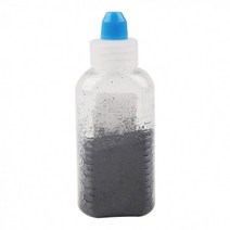 유니아트 반짝이가루 메탈, 검정, 5개