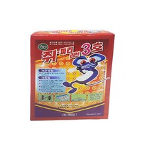 쥐약 쥐끈끈이 쥐잡이 트랩 쥐덫 파리 러브3호 쥐덧 쥐퇴취 1통20매, 1개