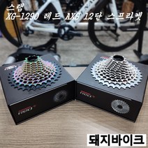 스램 XG-1290 레드 AXS 12단 레인보우 스프라켓 카세트 / 돼지바이크, 실버 & 10-28T, 1개