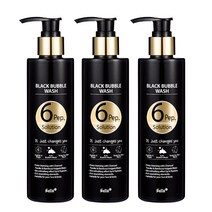 넬라 식스펩 블랙버블 바디워시 플로럴향, 3개