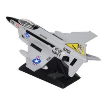 보잉 F-4 팬텀Ⅱ 파일럿 전투기 모형 다이캐스트 유치원장난감