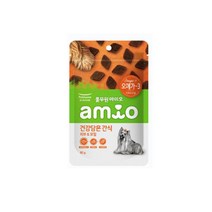 풀무원 아미오 건강담은 간식 (피부&모질/오메가-3)(80g)(강아지간식), 연어(피부 & 모질), 1개