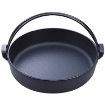 이와츄 남부철기 무쇠 전골팬 스키야키 스끼야끼 냄비 IH 가열방식, 블랙, 24cm
