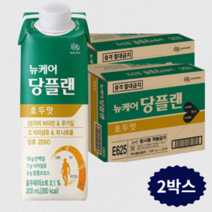 대상 뉴케어 당플랜 호두맛 200ml X 30개 X 2박스 당뇨영양식 당뇨식 균형영양식, 대상 뉴케어 당플랜 호두맛 200ml 60개