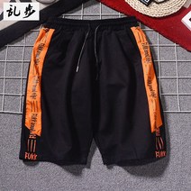 빅사이즈여름반바지 트렌드 홍콩풍 다포켓 카고 기능 오부바지 봄 캐쥬얼 5부팬츠 와이드 루즈핏 남자 312340537
