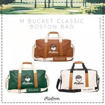 남여공용 대용량 프리미엄 골프 보스턴백, 화이트