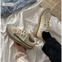 춘게엘 밀크티 스니커즈 여성 캐주얼 보드화L677
