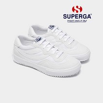 [수페르가_제화] [공식판매] 수페르가 2837 NYLU 스니커즈 WHITE