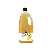 청정원 참빛고운 옥수수유, 1.8L, 1개