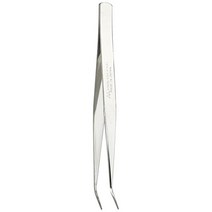 ANEX No.126 Tweezers Stainless Steel Bent Tip AA Type 4.9 Inches (125 mm), 125mm先曲