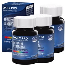 데일리프로 프리미엄 관절 건강 MSM, 120정, 3개