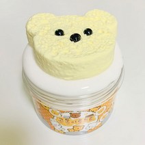 [뽀슬라임] 대용량 61종 골라담기 액괴 액체괴물 수제 랜덤 선물, 곰돌이토스트, 210ml