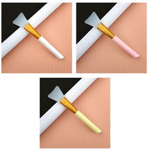 메이크업 볼터치 실리콘 브러쉬 헤라 화장품 펴바르는 페이스 컨실러 주걱 붓 뷰티 세안, C 화이트