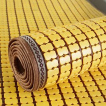 대나무 돗자리 매트 침대대자리 대자리 마작대자리 나무 왕골 거실 1인용 대나무장판 쇼파 일본다다미 카, B