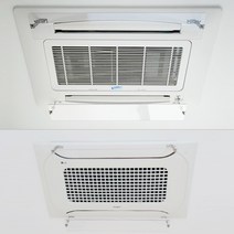 에어컨닥터 에어컨바람막이 윈드바이저 염가형 출시, 2way 1세트(2개) (토출구 800mm)