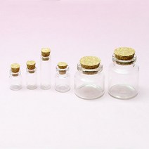 작고 귀여운 코르크마개 유리병/다용도 콜크유리병, _9739_F[1개]