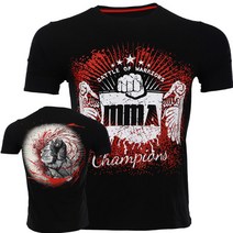 MMA 반팔 UFC 스포츠 격투 복싱 티셔츠