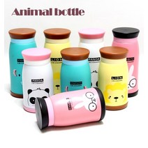 RS 애니멀 스테인레스 보온보냉병 0.35L(토끼)