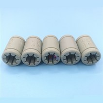 솔리드 폴리머 LM8UU 베어링 8mm 샤프트 Drylin RJ4JP-018 Anet Prusa i3 3D 프린터, 7pcs