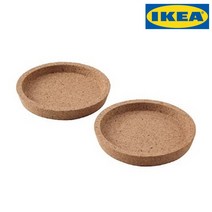 이케아 IKEA 365+코르크 컵받침 커피잔 10CM 2개입 컵코스타