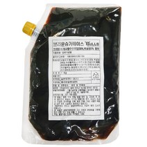 불스글로벌 브라운 슈가베이스 1kg 시럽, 1개