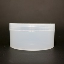 메가플라스틱 메가 크림용기 소분통 슬라임용기모음전, 1개, 06. 반투명 스크류크림용기(리드포함)300ml