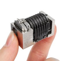 유통기한 날짜찍는기계 번호 매기기 기계 7 자리 뒤로 플랫 프레스 인쇄 풍차, 한개옵션0